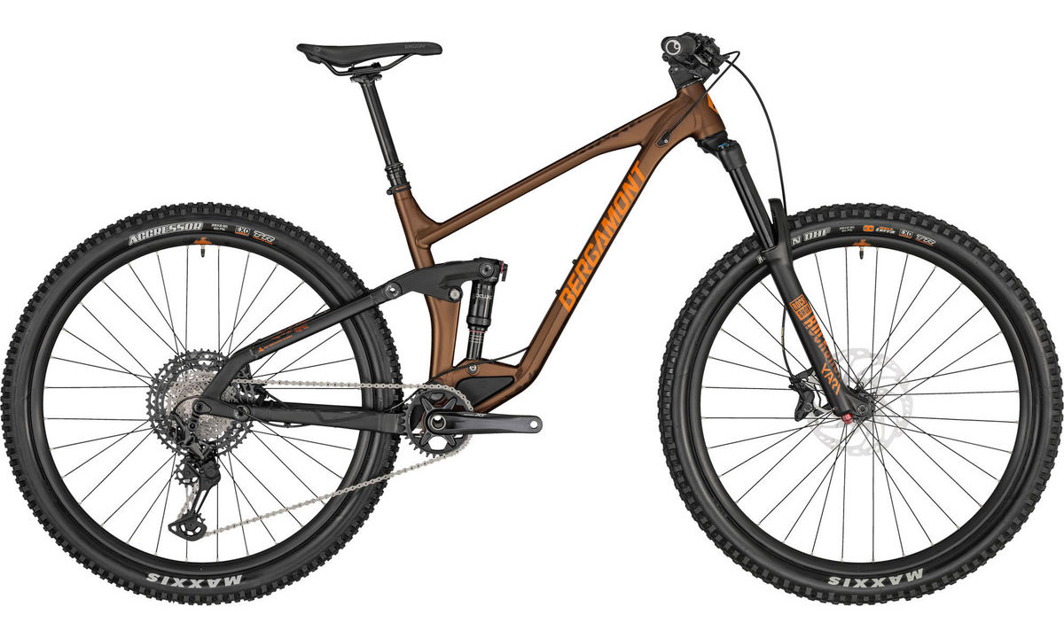 Фотографія Велосипед 29" BERGAMONT TRAILSTER 8 (2020) 2020 Сіро-коричневий 